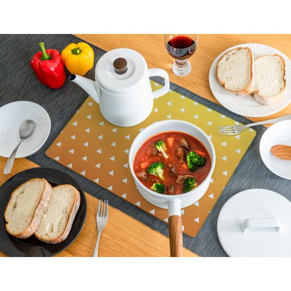 キッチントッププレート 鍋敷き 耐熱ガラス製 和柄 40×30cm ガラス