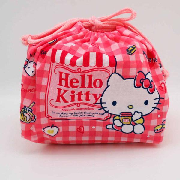 お弁当袋 巾着袋 ハローキティ アップル 子供 キティ 弁当袋 給食袋 巾着 キッズ ランチバッグ お弁当グッズのカラフルボックス 通販 Yahoo ショッピング