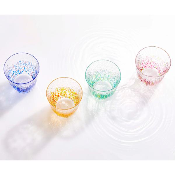 ロックグラス 235ml 水の彩 陽の彩 クリスタルガラス ファインクリスタル ガラス コップ 日本製 （ 食洗機対応 焼酎グラス ガラス製 オールドグラス ）｜colorfulbox｜12