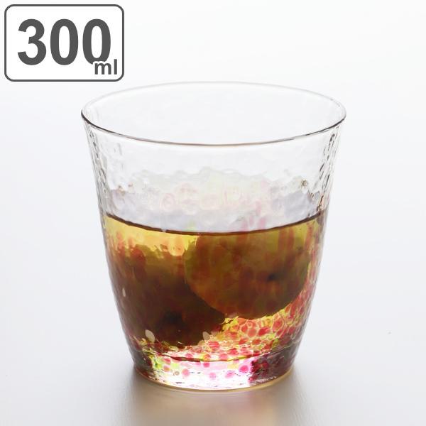 ロックグラス 300ml 水の彩 花の彩 クリスタルガラス ファインクリスタル ガラス コップ 日本製 （ 食洗機対応 焼酎グラス ガラス製 オールドグラス ）｜colorfulbox