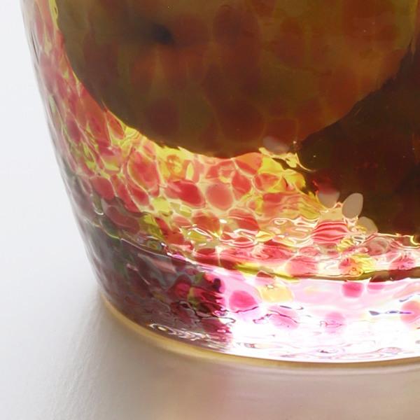 ロックグラス 300ml 水の彩 花の彩 クリスタルガラス ファインクリスタル ガラス コップ 日本製 （ 食洗機対応 焼酎グラス ガラス製 オールドグラス ）｜colorfulbox｜04