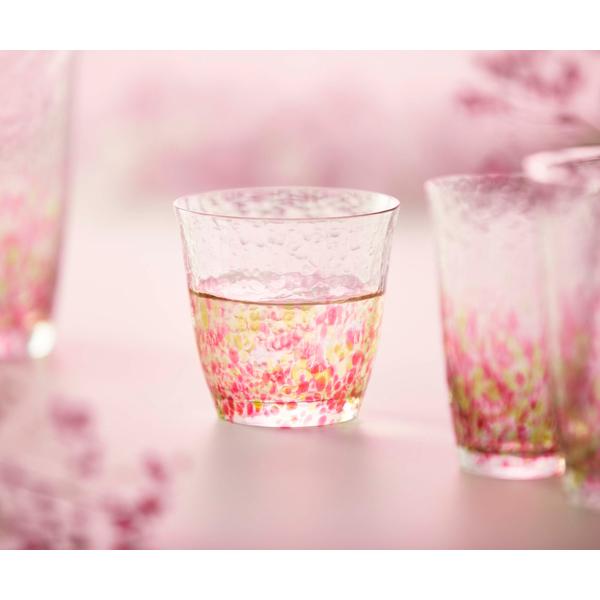 ロックグラス 300ml 水の彩 花の彩 クリスタルガラス ファインクリスタル ガラス コップ 日本製 （ 食洗機対応 焼酎グラス ガラス製 オールドグラス ）｜colorfulbox｜05