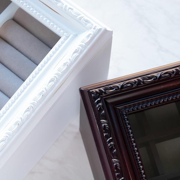 ジュエリーボックス 2段 ノーム S アンティーク 木製 アクセサリー