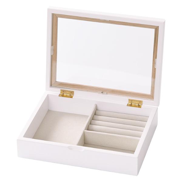 ジュエリーボックス ミア 木製 アクセサリーケース （ アクセサリー