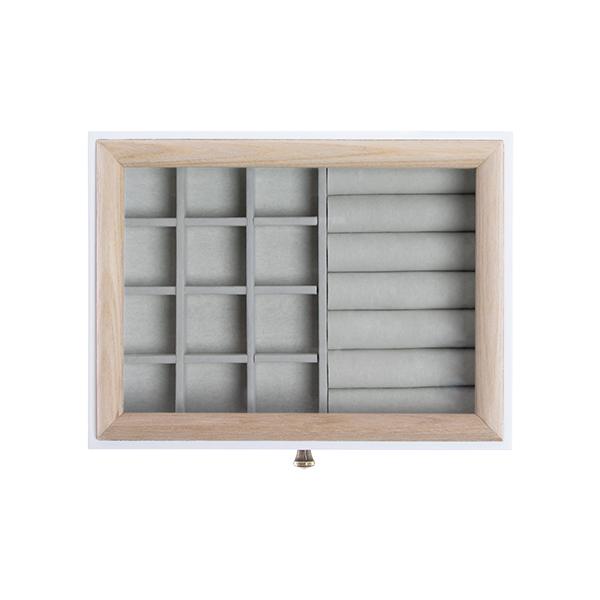 ジュエリーボックス 2段 ミア ドロワーボックス 木製 アクセサリー