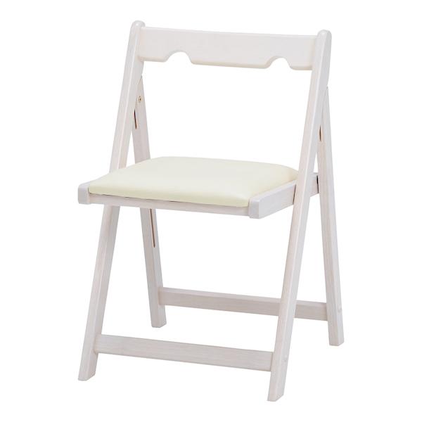 HAGiHARA 折りたたみチェア 座面高41cm 木製 天然木 折りたたみ チェア