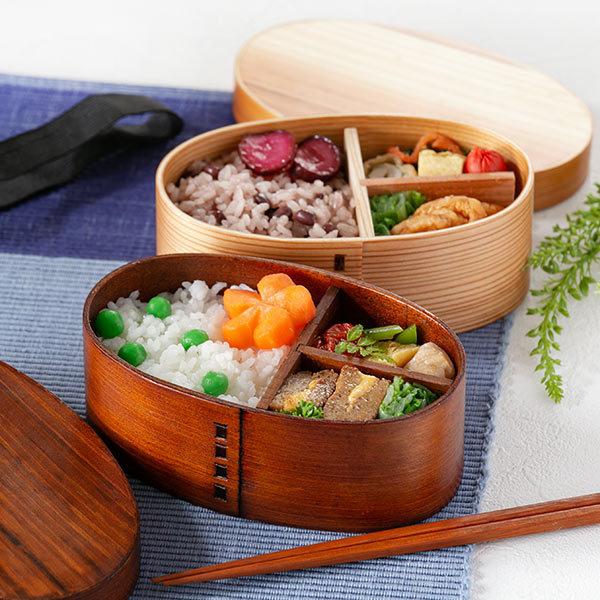 弁当箱 曲げわっぱ 食洗機対応 400ml 1段 ランチボックス （ お弁当箱