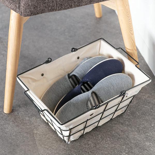 HABITER（アビテ） ワイヤーバスケット S 幅33.5×奥行25×高さ16.5cm