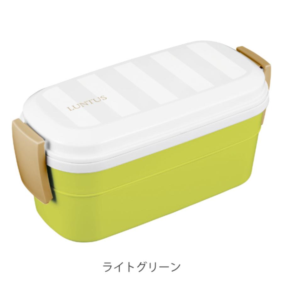 アスベル（ASVEL） 弁当箱 2段 600ml 箸 スプーン 付き ランタスCS