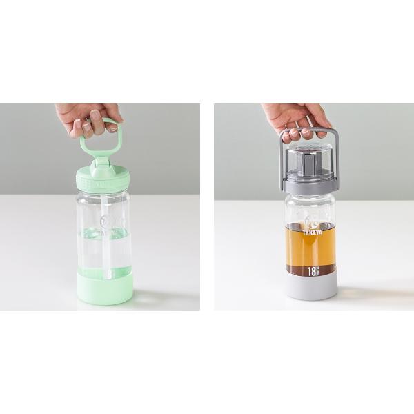 水筒 キッズ 520ml プラスチック 2way ストロー コップ タケヤフラスク