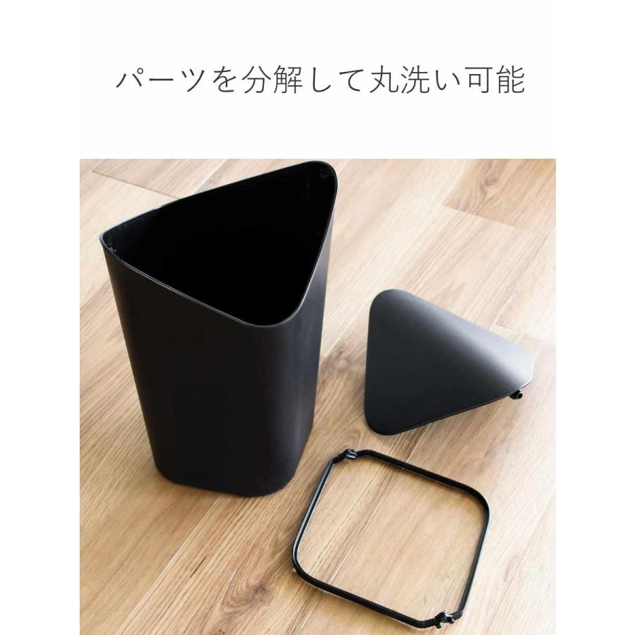 umbra ゴミ箱 10L コーナーカン （ アンブラ ごみ箱 10リットル ダストボックス ふた付き 角 コーナー リビング シンプル おしゃれ 袋が見えない ）｜colorfulbox｜17