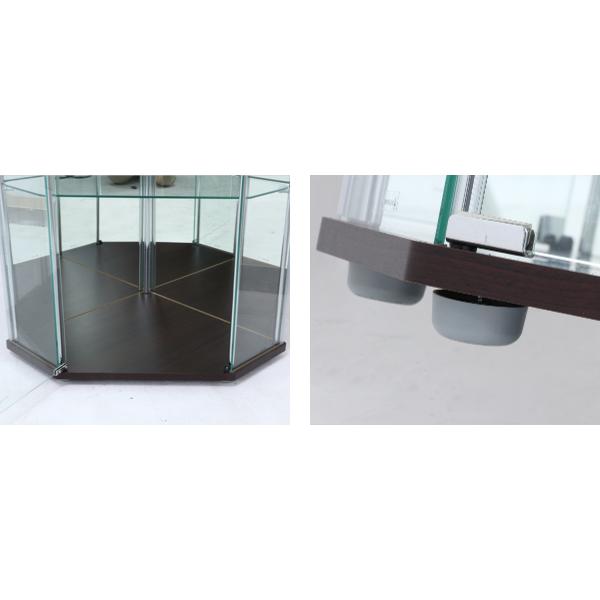 不二貿易（Fuji Boeki） コレクションケース 幅72cm コーナータイプ