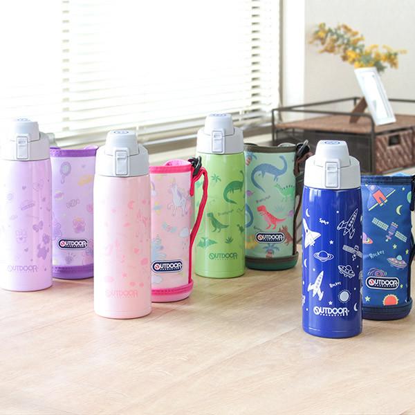 東亜金属 水筒 キッズ 直飲み 600ml 子供 OUTDOOR アウトドア