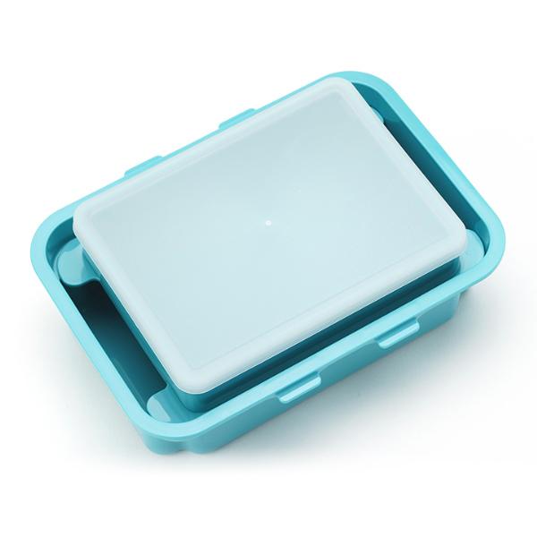 GEL-COOL お弁当箱 2段 保冷剤一体型 590ml plus deli （ ジェルクール