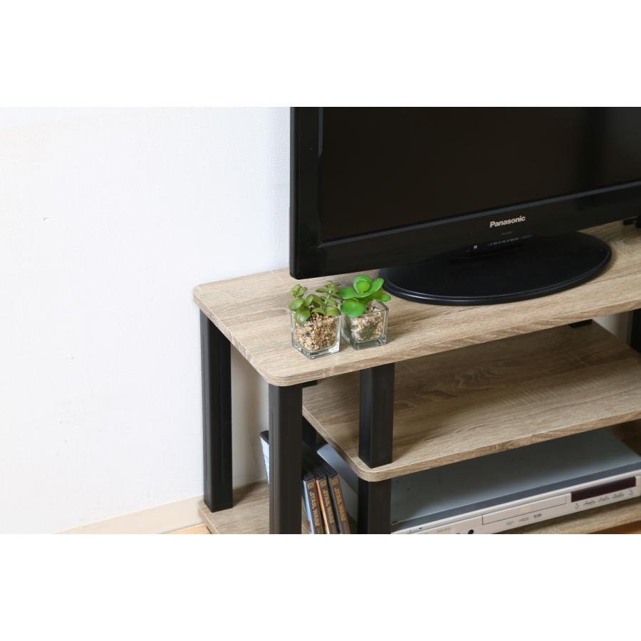 不二貿易（Fuji Boeki） テレビ台 幅111.5cm 工具不要 簡単組立