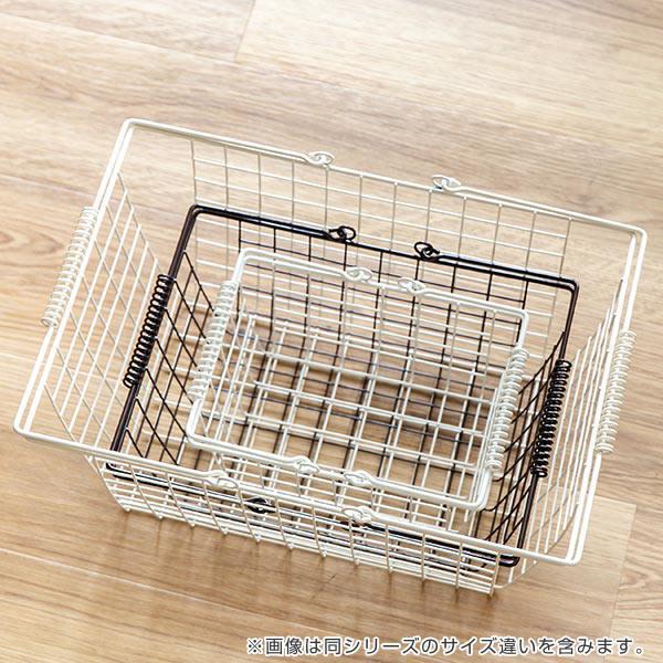 ワイヤーバスケット M 幅32×奥行24×高さ13cm （ 収納バスケット