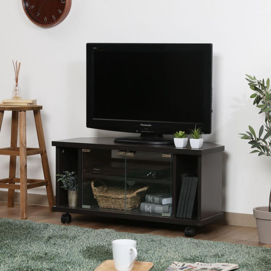 不二貿易（Fuji Boeki） テレビ台 幅78.5cm コーナー型 北欧風
