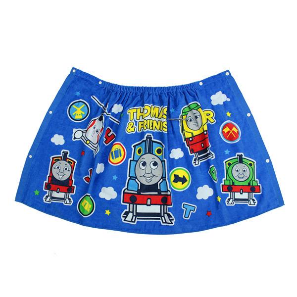 巻きタオル 着丈60cm きかんしゃトーマス ハピネス バスタオル プール