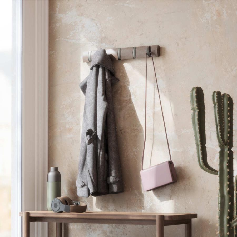 Umbra（アンブラ） ウォールハンガー フリップフック 5連 （ 壁掛け