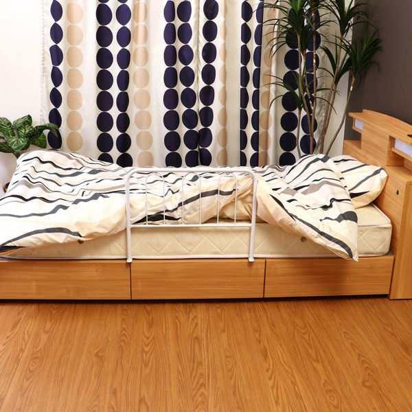 不二貿易（Fuji Boeki） ベッドガード 3個セット 幅60cm 高さ45cm ハイ