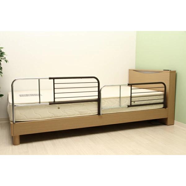 不二貿易（Fuji Boeki） ベッドガード 高さ45cm 3個セット 伸縮式 幅95