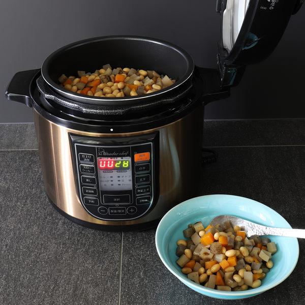 Wonder chef PRESSURE COOKER圧力鍋4L ワンダーシェフ 特価 電気圧力鍋 4L スターターセット 蒸しす 軽量