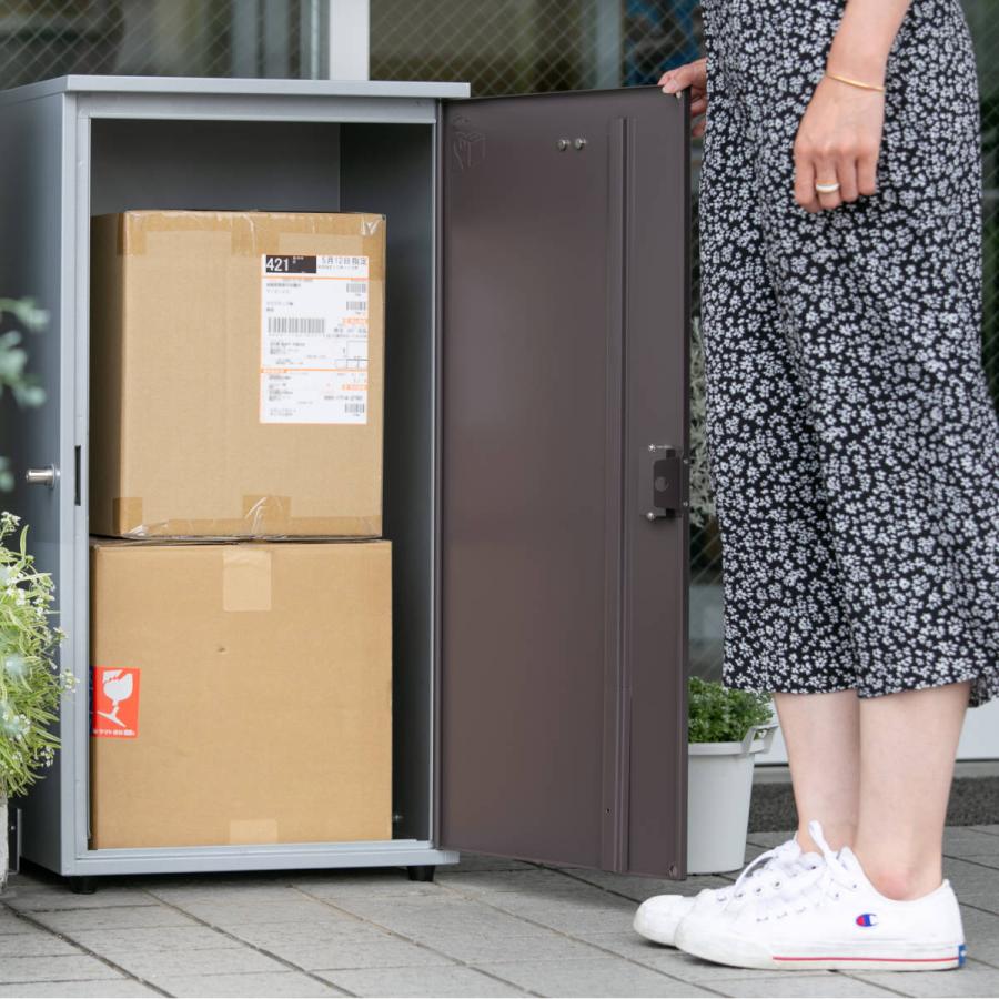 宅配ボックス 一戸建て用 大容量 41×45×81cm ( 屋外 防水 宅配 宅配ボックス 一戸建て用 大容量 41×45×81cm ( 屋外 防水 宅配