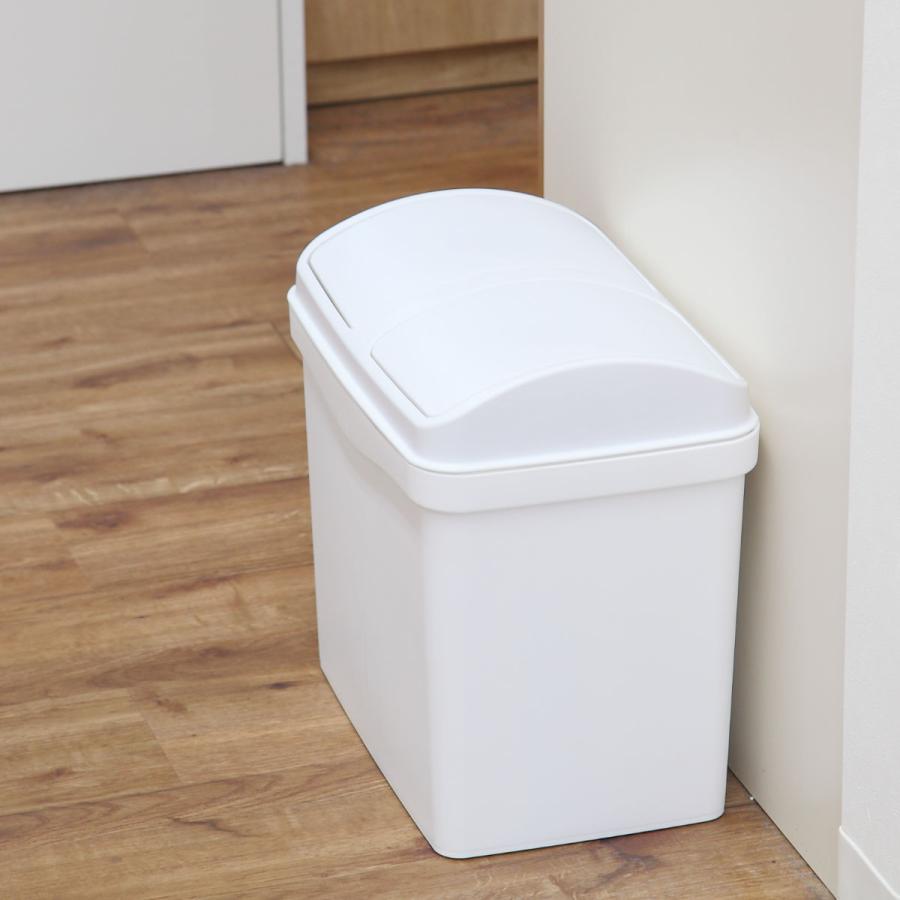 サンコープラスチック ゴミ箱 20L 分別 ふた付き スイング式 リビング