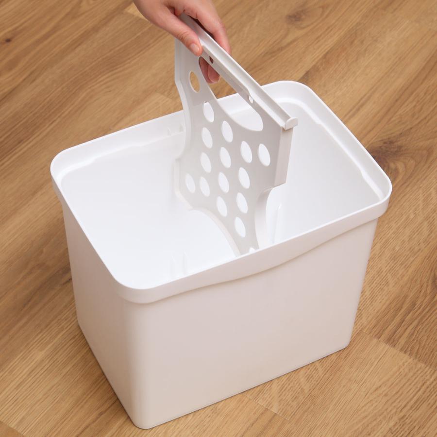 サンコープラスチック ゴミ箱 20L 分別 ふた付き スイング式