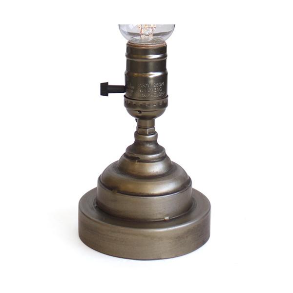 テーブルランプ F ブラス レトロ 間接照明 コードレス 電池式 おしゃれ