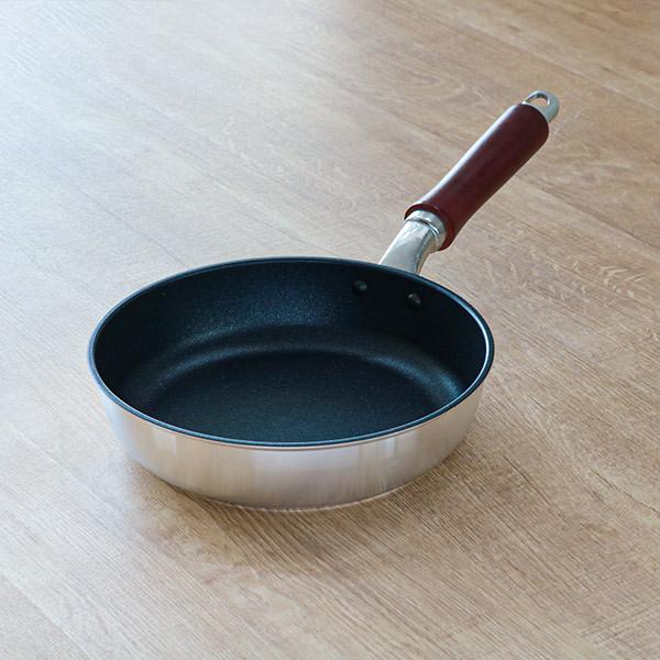 フライパン 20cm IH対応 軽量 フッ素加工 軽厚フェザーIH （ ih 直火