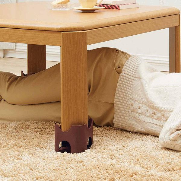 こたつテーブル　1人用　脚継ぎ足しパーツ COGIT（コジット） 高さ2WAYこた丸アーチ 3cm 7cm すべり止め （ 継脚