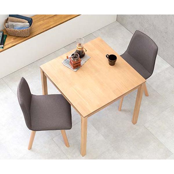 HAGiHARA（萩原） ダイニングセット 2人 3点セット ナチュラル