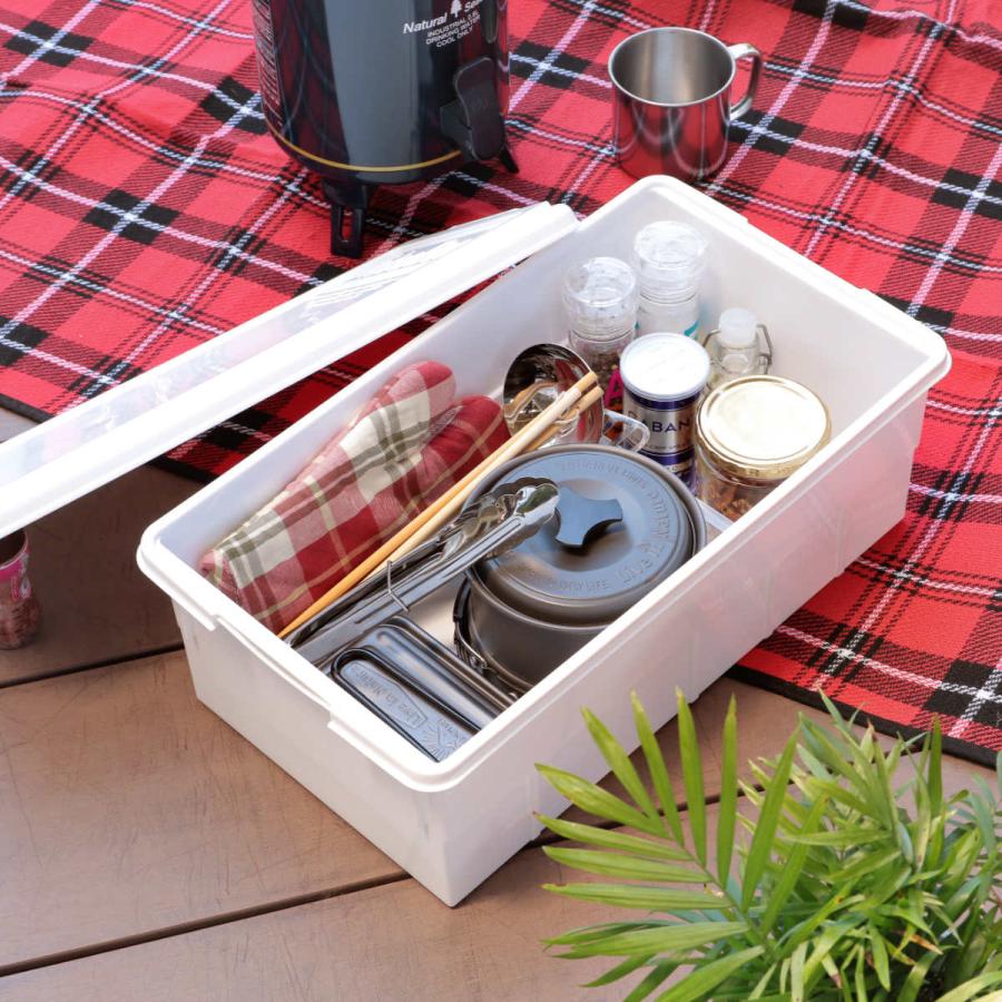 ビデオ＆ブックケース 4個セット 幅25.9×奥行46.8×高さ16.9cm