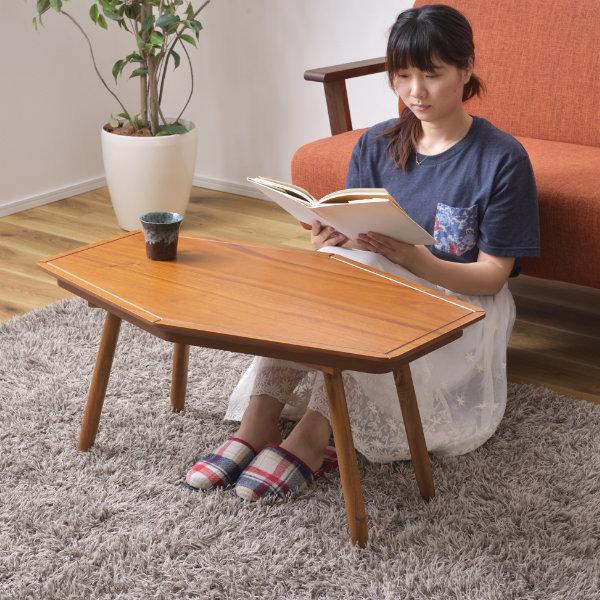 東谷 こたつ 幅80cm コンパクト コタツ テーブル 木製 天然木 小さい