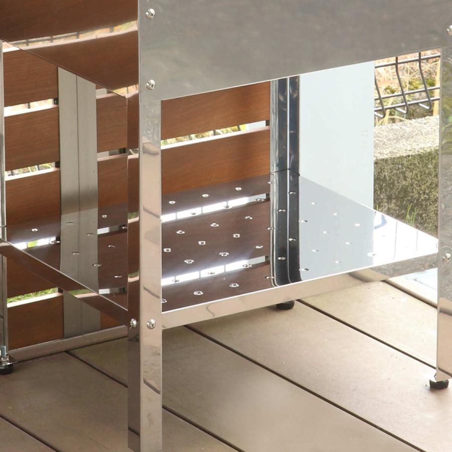 作業台 ステンレス 簡易作業台 幅45×奥行55×高さ68cm 屋外