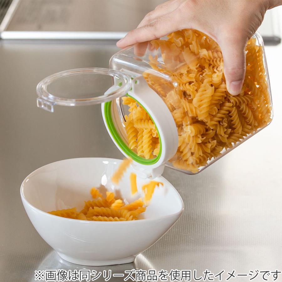 保存容器 密閉 850ml キーポット 角型 （ ワンプッシュ KEEPOT ラストロウェア 食洗機対応 冷蔵庫対応 保存 容器 調味料容器 調味料入れ ）｜colorfulbox｜09