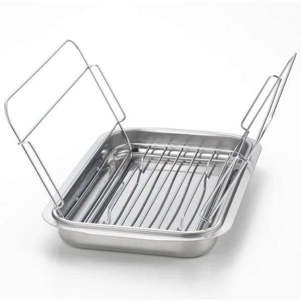 ヨシカワ バット ステンレス製 油が切れる連結バット 日本製 揚げ物