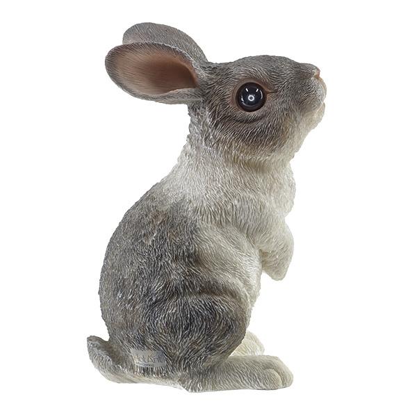 貯金箱 ラビット うさぎ リアル オブジェ 置物 インテリア （ 雑貨