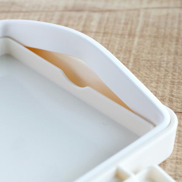 お弁当箱 2段 600ml スクエア ランチボックス リアルプラネット