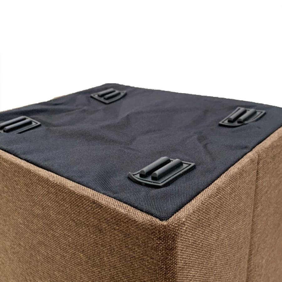 COGIT 防災バックパックチェア 黒　座れる玄関防災バッグ p10012505-007.jpg