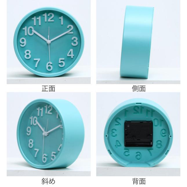 不二貿易（Fuji Boeki） 置き時計 リアム 目覚まし時計 アラーム