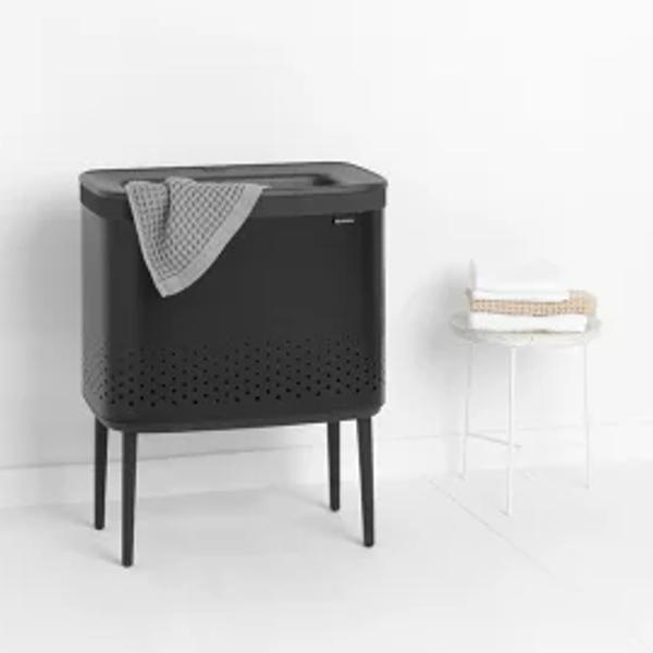 ブラバンシア　ランドリービン　60L 希少　クローム brabantia ランドリービン 60L （ ランドリーバスケット スリム