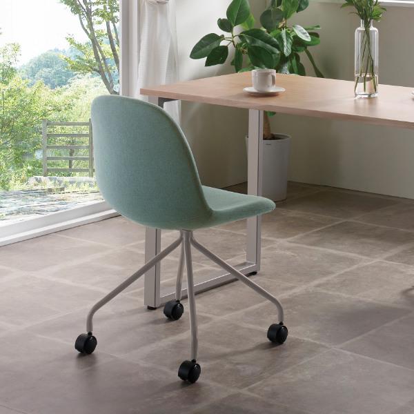 弘益 デスクチェア 座面高42.5cm チェア キャスターチェア