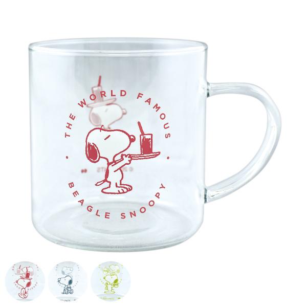 最安値に挑戦 マグカップ 370ml Peanuts スヌーピー 耐熱ガラス コップ キャラクター マグ カップ ガラス 耐熱 ガラスマグカップ Snoopy