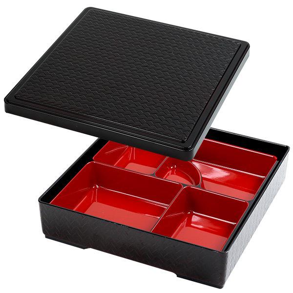 1人用　弁当箱　重箱　仕切り付き　松花堂　高級弁当箱　9セット　バラ売可 HAKOYA 弁当箱 松華堂 1段 2000ml 2人 3人用 （ 松花堂 一段