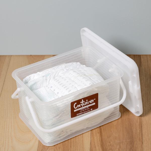 サンコープラスチック 収納ボックス S 幅29×奥行20×高さ16.8cm