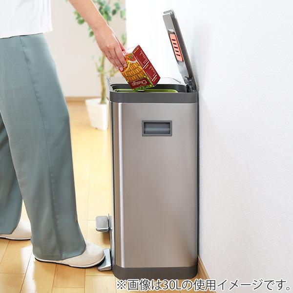 OPUS ゴミ箱 10L×2 JAVA ダブルコンパートメントペダルビン OPUS ゴミ箱 10L×2 JAVA ダブルコンパートメントペダルビン