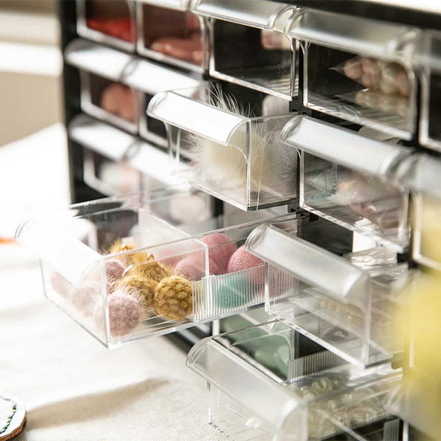 小物収納 引き出し 幅37.4×奥行15.2×高さ18.7cm スタイリング