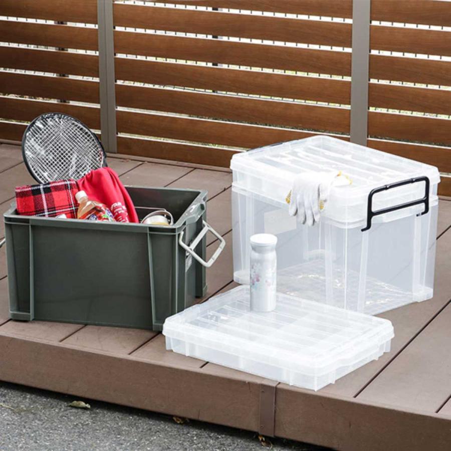 プラスチックケース JEJアステージ 収納ボックス 幅37.9×奥行54.5×高さ39cm 2段 NW